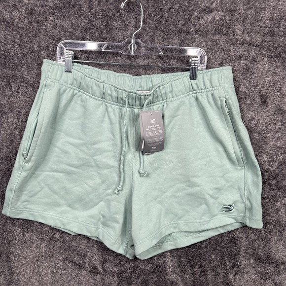 New Balance Other - New Balance 5" French Terry Shorts Size XL Mens Salt March Teal Green $65